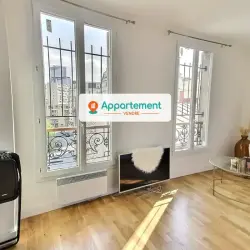 Appartement 1 pièce Paris 17 à vendre